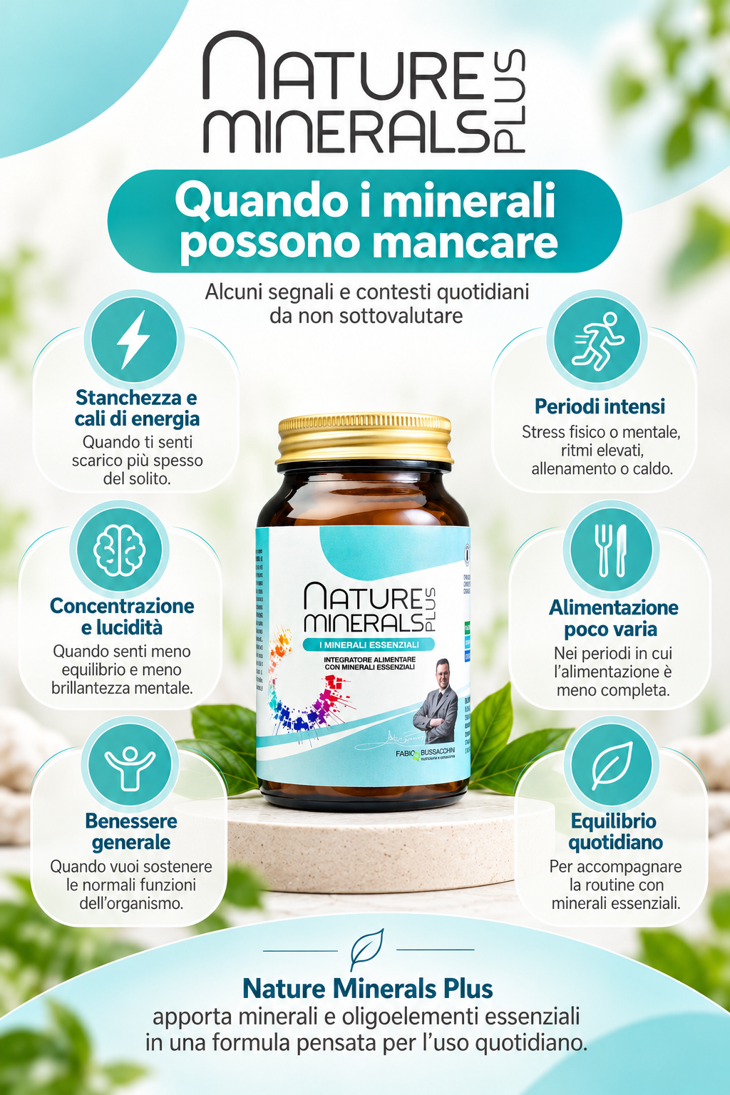 Nature Minerals Plus - Minerali e Oligoelementi Essenziali