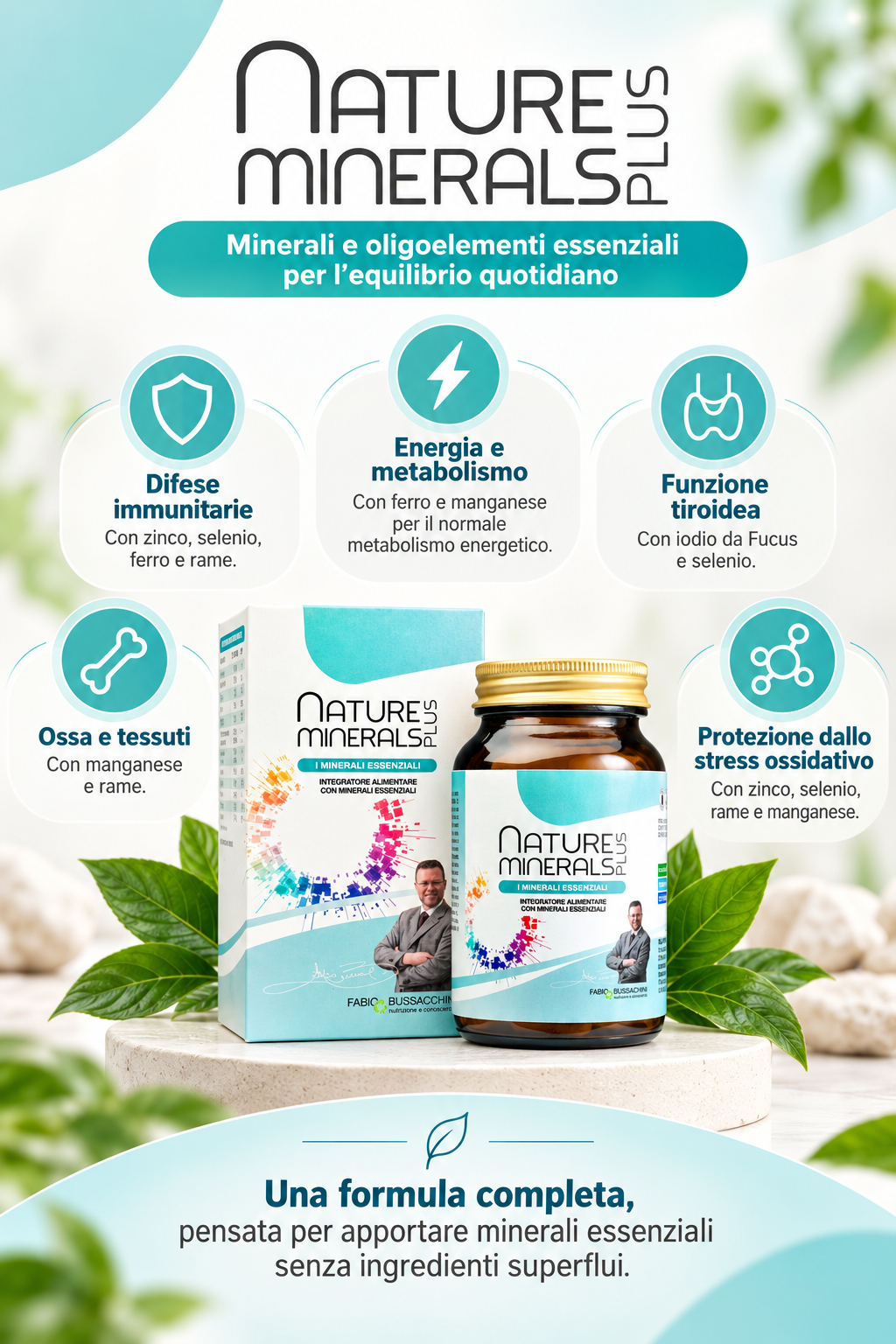Nature Minerals Plus - Minerali e Oligoelementi Essenziali