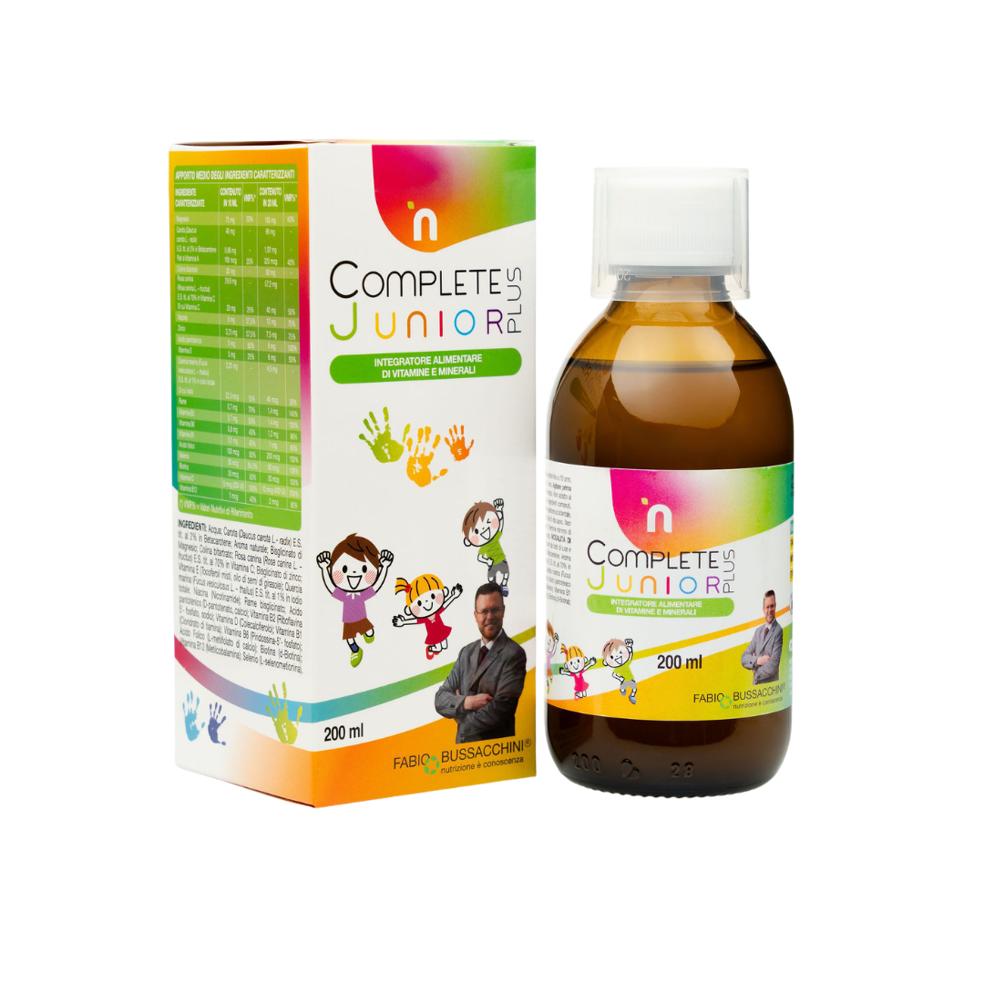 Complete Junior Plus - Vitamine e Minerali per Difese ed Energia dei Bambini
