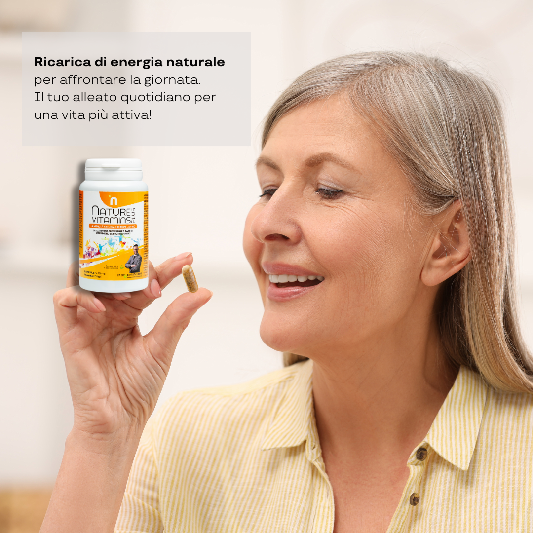 Nature Vitamins Plus - Vitamine per Difese e Vitalità
