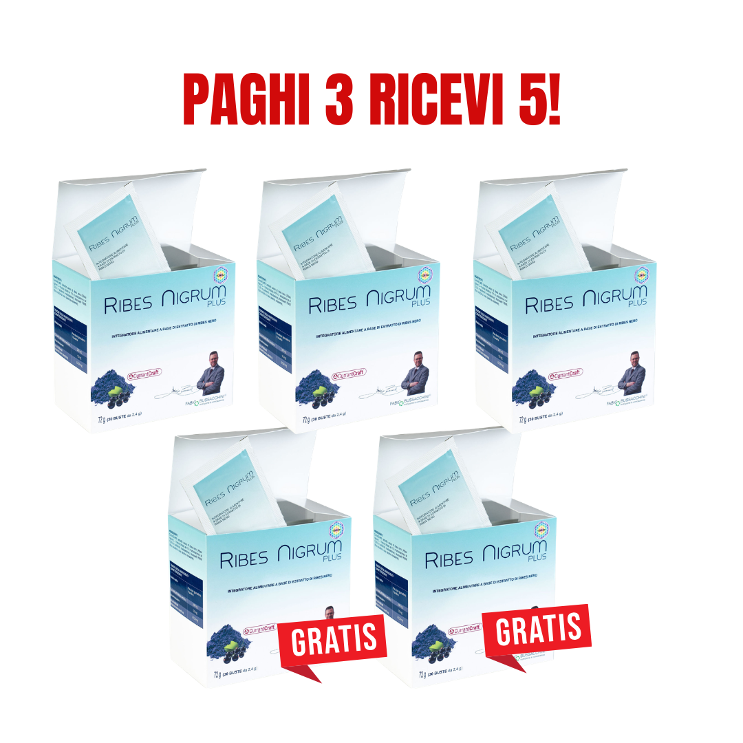 Kit Ribes Nigrum Plus 3+2 OMAGGIO