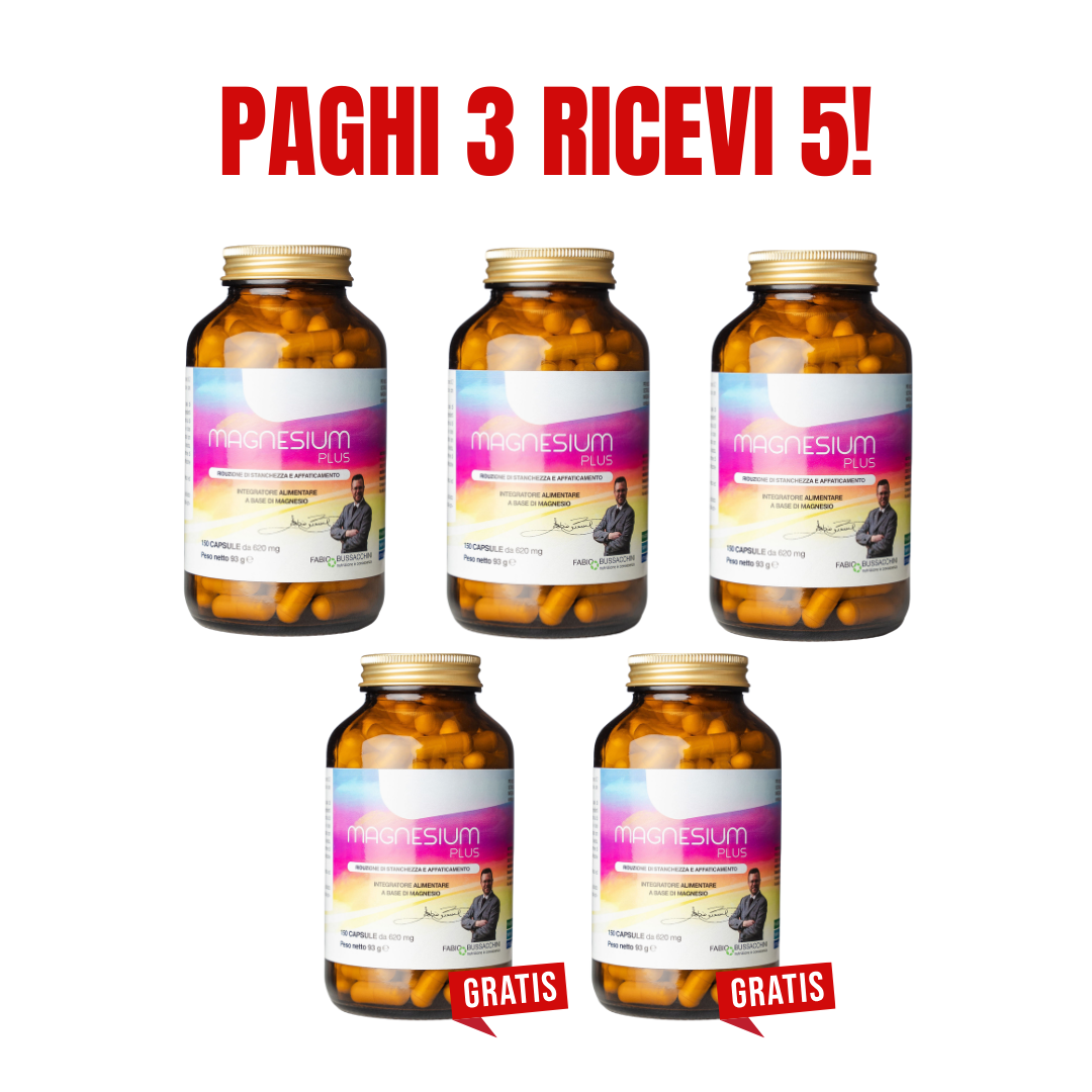 Kit Magnesium Plus 3+2 OMAGGIO