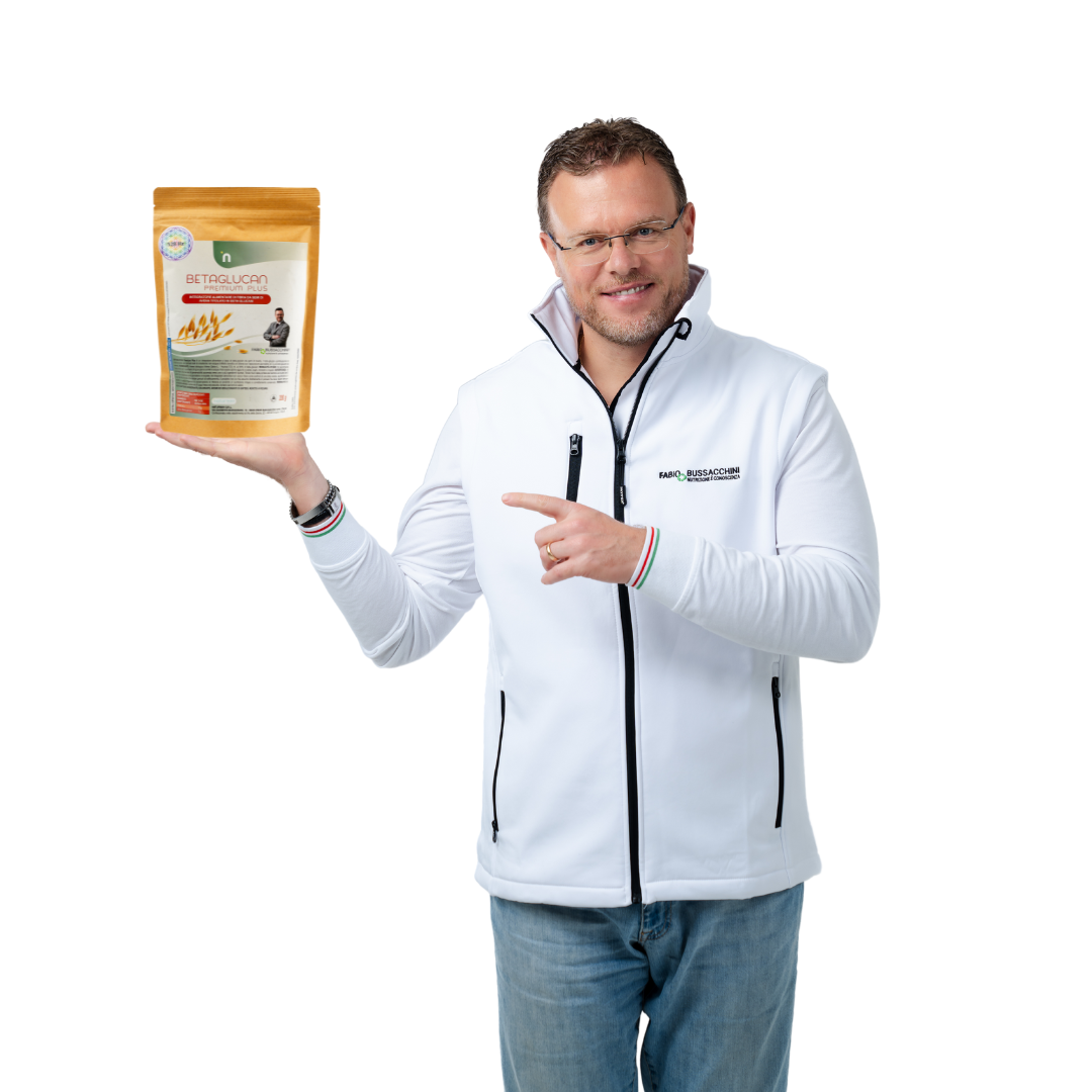 Betaglucan Premium Plus - Fibre Solubili da Avena per il Sostegno di Colesterolo e Glicemia