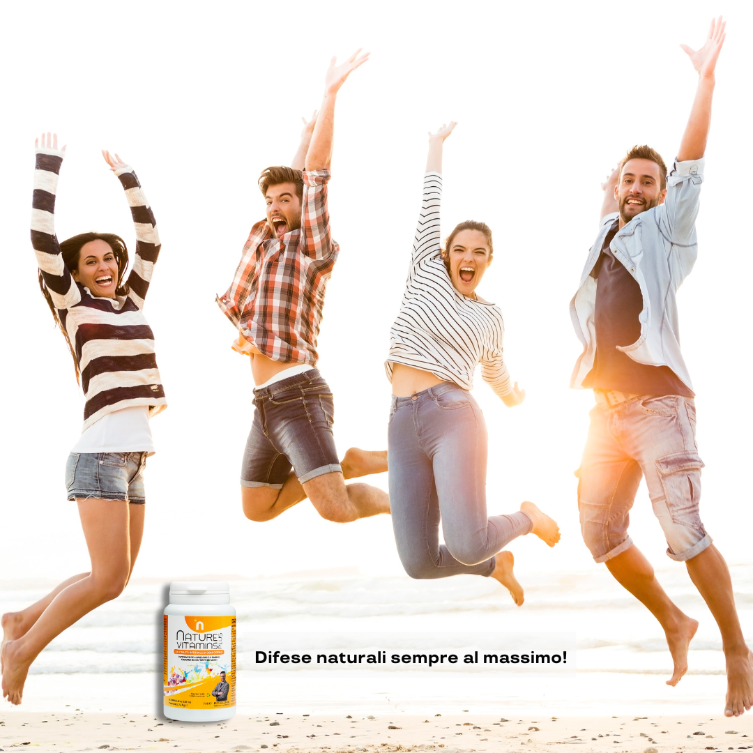 Nature Vitamins Plus - Vitamine per Difese e Vitalità