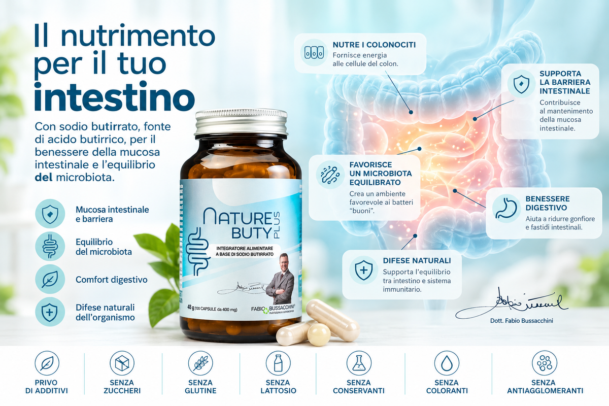 Nature Buty Plus – Benessere Intestinale e Microbiota in Equilibrio