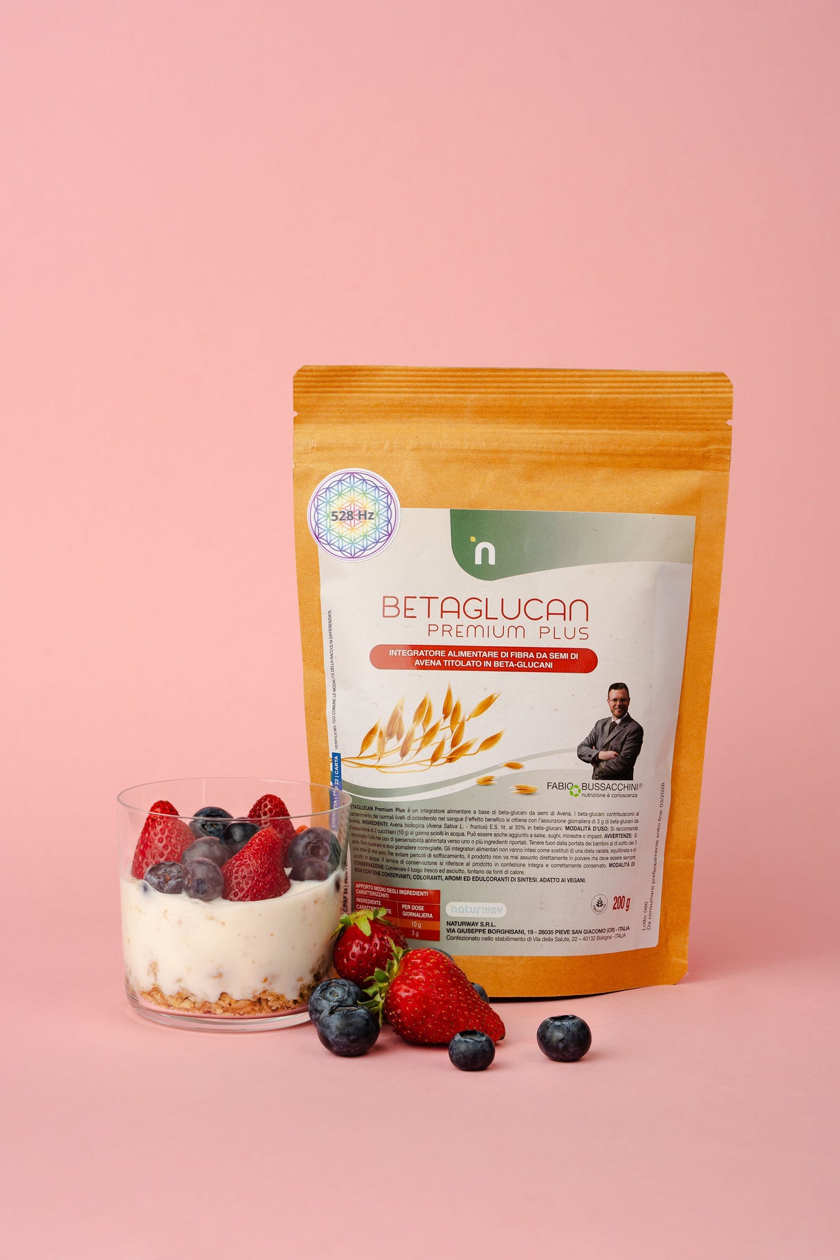 Betaglucan Premium Plus - Fibre Solubili da Avena per il Sostegno di Colesterolo e Glicemia