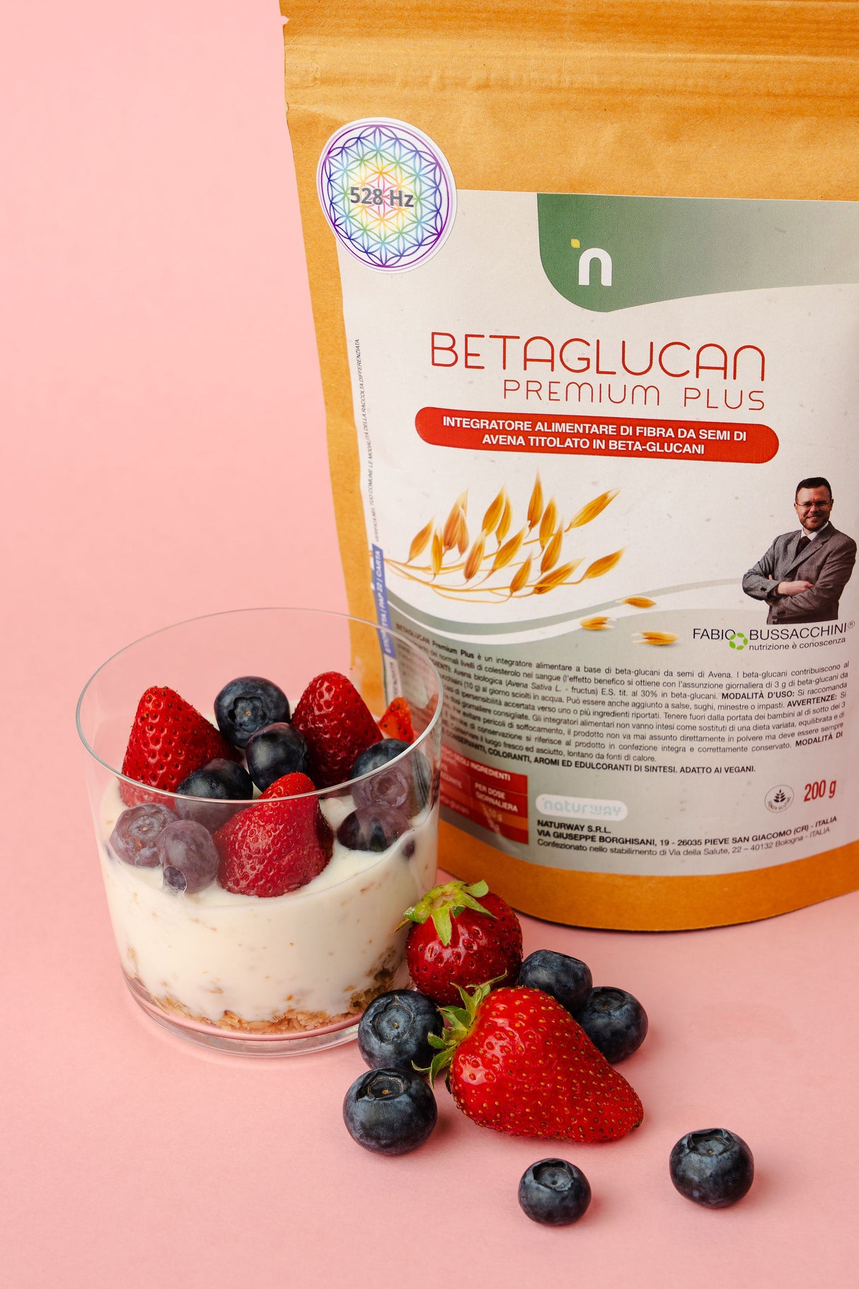 Betaglucan Premium Plus - Fibre Solubili da Avena per il Sostegno di Colesterolo e Glicemia