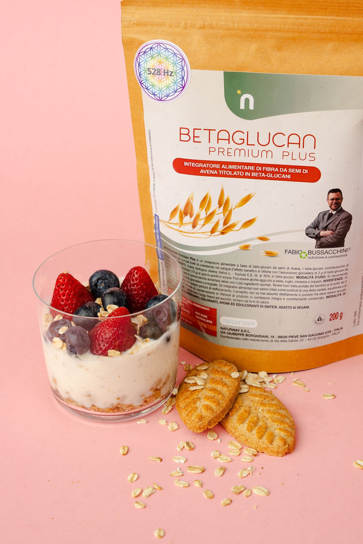 Betaglucan Premium Plus - Fibre Solubili da Avena per Intestino, Colesterolo e Glicemia