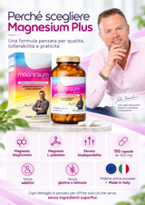 Magnesium Plus - Magnesio Per Stanchezza e Supporto Muscolare