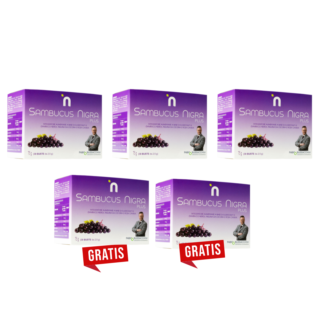 Kit Sambucus Nigra Plus 3+2 OMAGGIO
