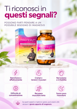 Magnesium Plus - Magnesio Per Stanchezza e Supporto Muscolare