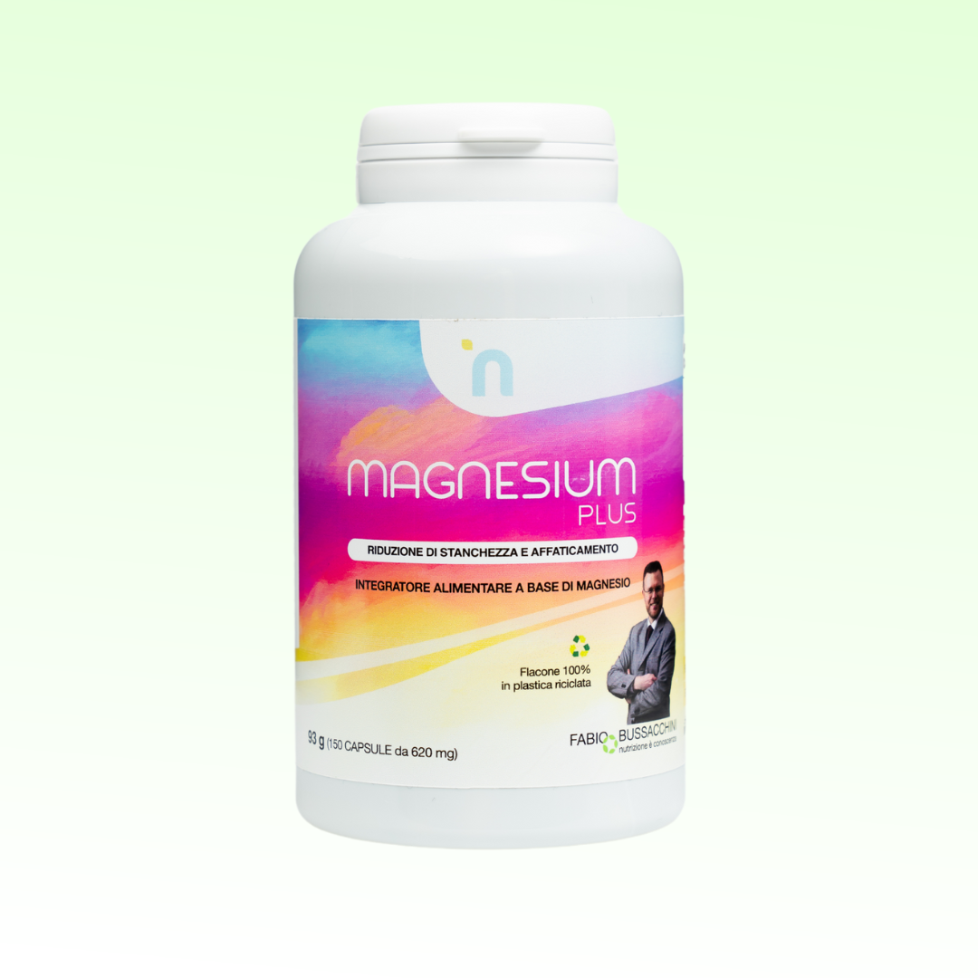 Magnesium Plus - Magnesio Per Stanchezza e Supporto Muscolare