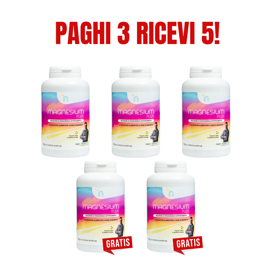 Kit Magnesium Plus 3+2 OMAGGIO