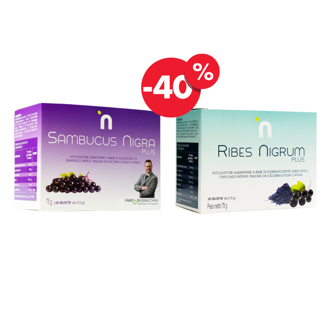 Kit Protezione Attiva: Sambucus Nigra Plus + Ribes Nigrum Plus