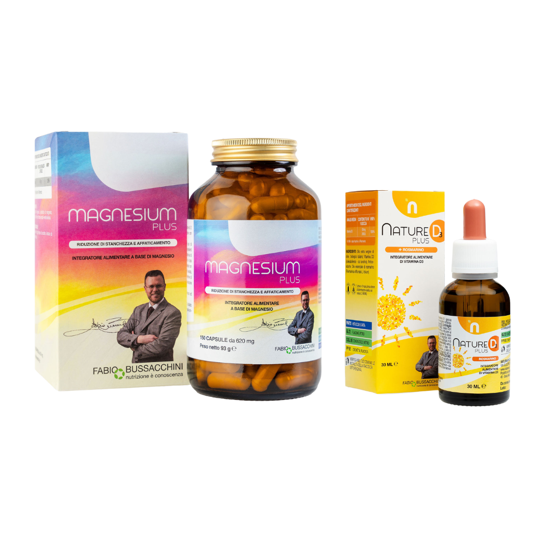 Kit Magnesio e Vitamina D3: Per Ossa, Articolazioni e Sistema Nervoso