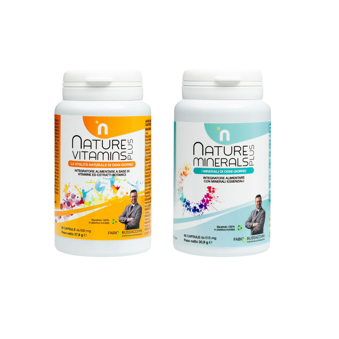Kit Vitamine & Minerali – Energia, Difese e Vitalità Quotidiana