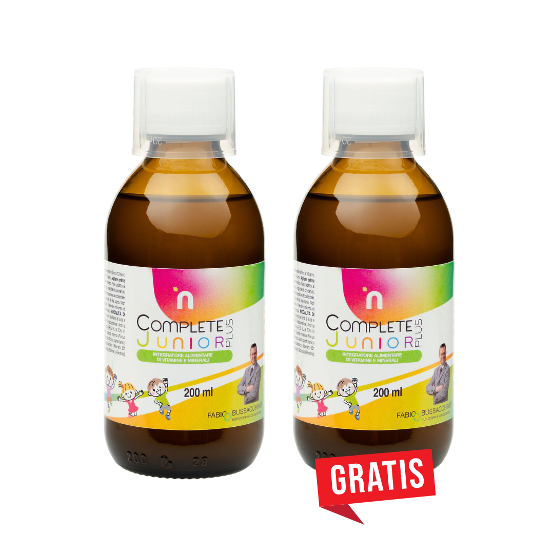 Kit Complete Junior Plus 1+1 OMAGGIO - Vitamine e Minerali per Bambini