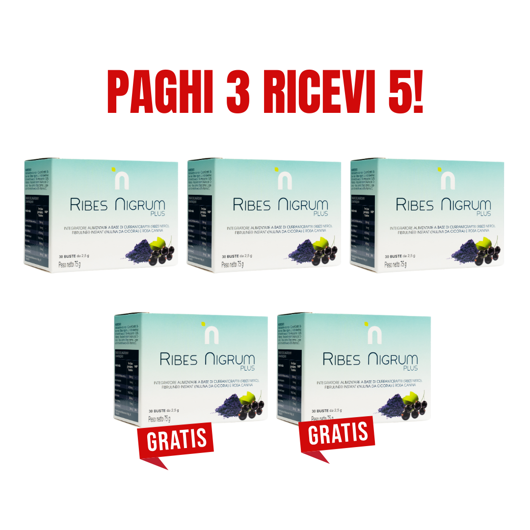 Kit Ribes Nigrum Plus 3+2 OMAGGIO