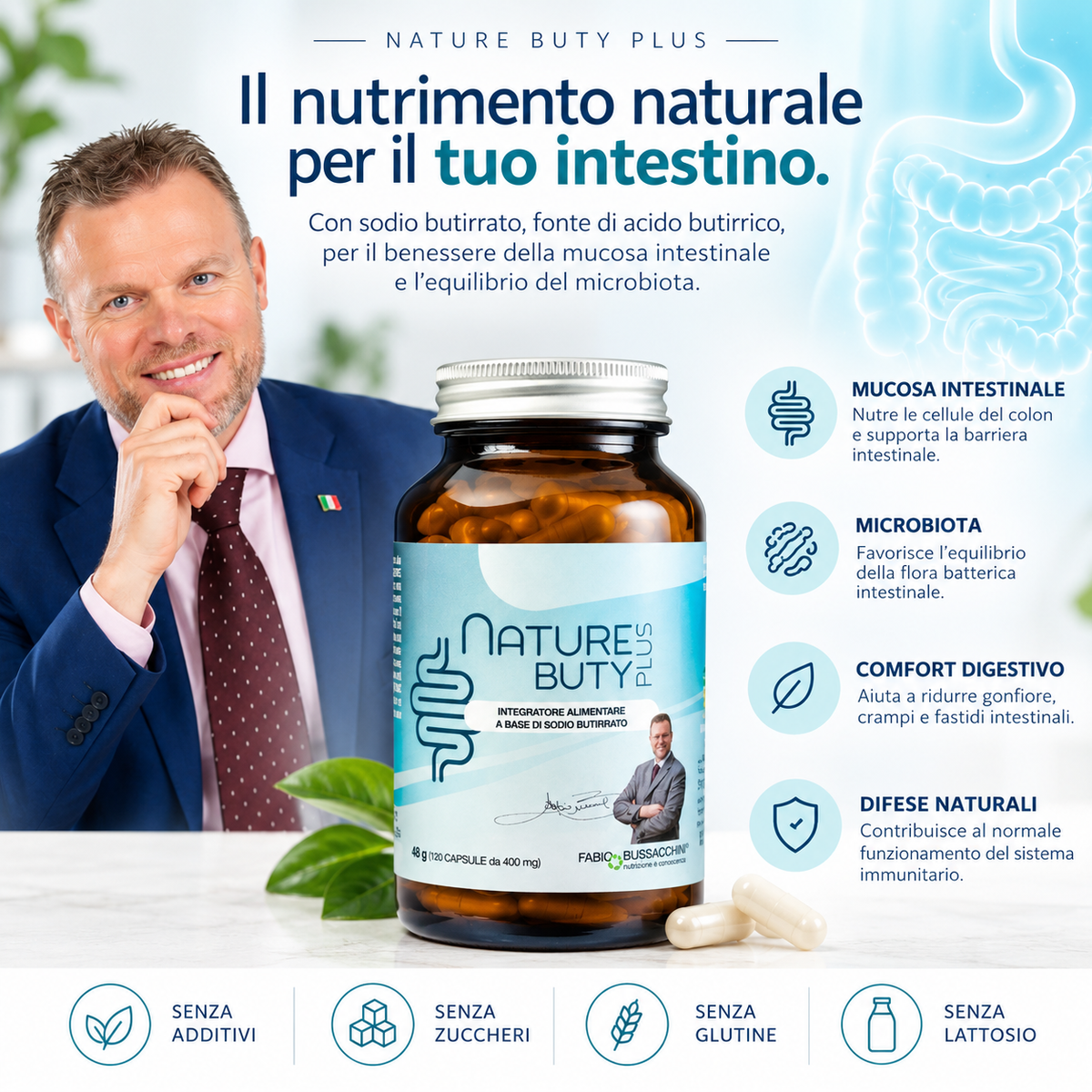 Nature Buty Plus – Benessere Intestinale e Microbiota in Equilibrio