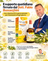 Nature D3 Plus - Vitamina D3 per Funzione Cognitiva e Benessere delle Ossa