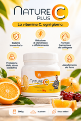 Nature C Plus - Vitamina C stabile 24h con CherryCraft®