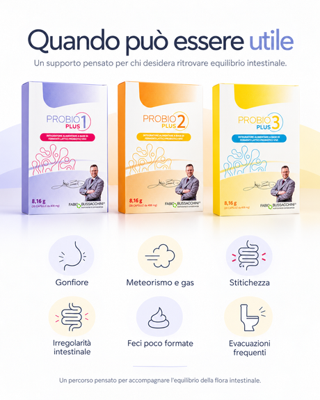 Protocollo Probio Plus – Percorso Probiotico in 3 Step
